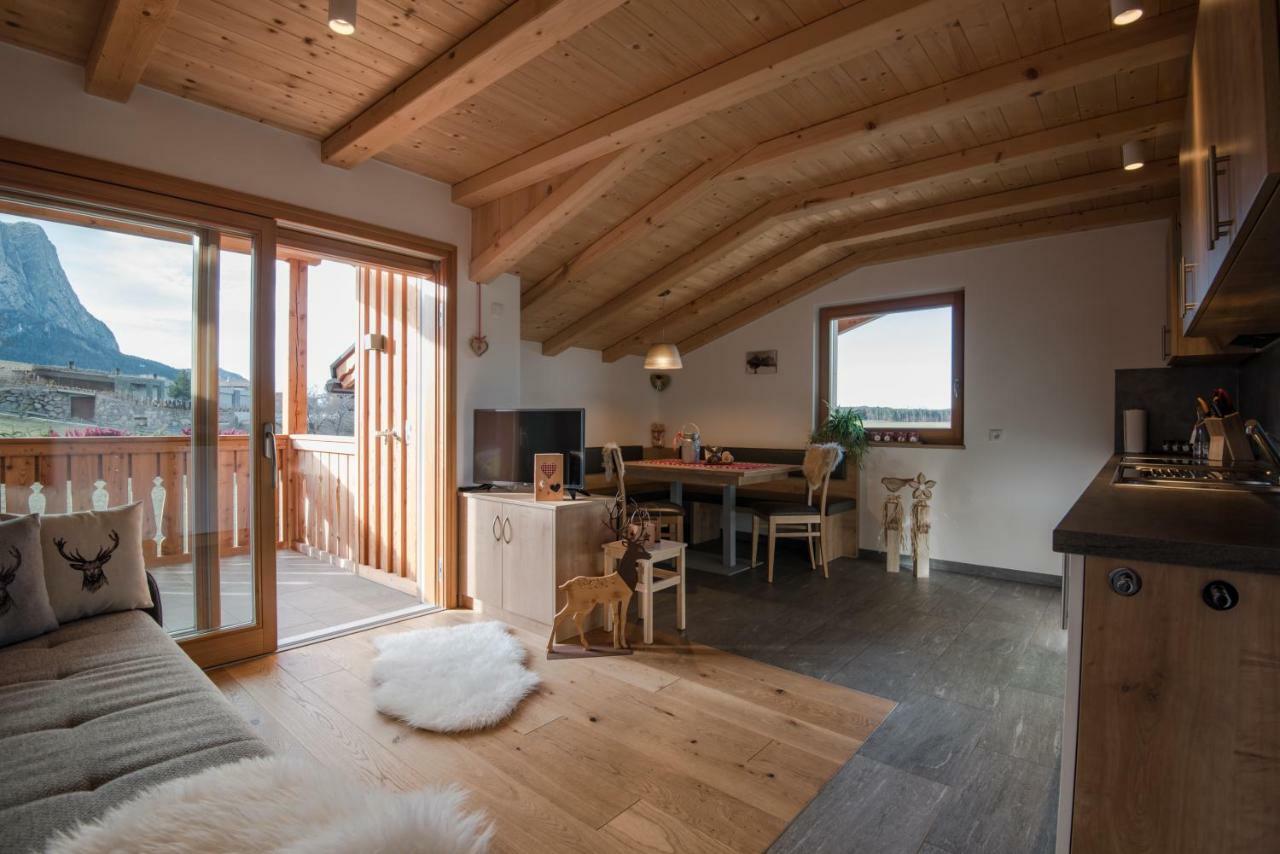 Apartments Schererhof Castelrotto Dış mekan fotoğraf